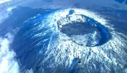 Accélération de la fonte des neiges sur le Piton de la Fournaise