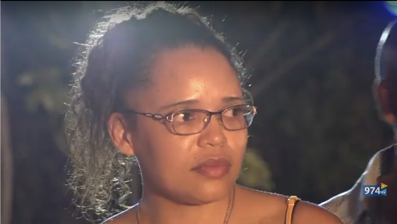 Larrissa Balthazar lors de la soirée de remise des prix