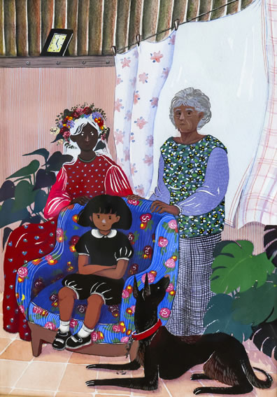 1928-1992, peinture de Marie Lebian