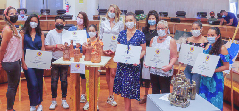 Les lauréates de 2021 sans le public pour cause de confinement