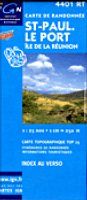 carte IGN TOP 25 - Saint Paul - Le Port