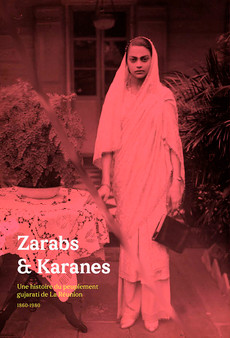 couverture rouge de Zarab et Karanes montrant une indienne bien vétue se tenant debout près d'une table