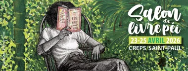 bandeau 6e édition du Salon du livre péi 2026