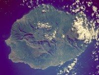 La Réunion vue de l’espace